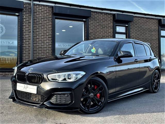 BMW 1 Series 3.0 M140i 5dr [Nav] Step Auto STAGE 1 420BHP SHADOW PACK Hatchback Petrol Black