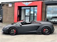 Lamborghini Gallardo 5.2 SPYDER AUTO LP570-4 PERFORMANTE CARBON EDITION STEALTH BLACK CARBON SEATS Convertible Petrol Black