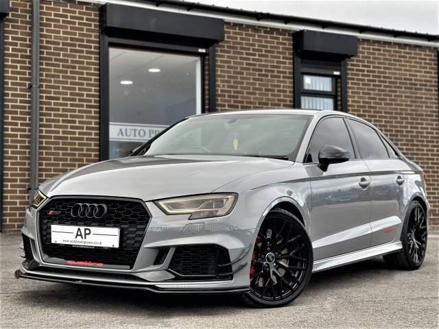 Audi RS3 2.5 TFSI RS 3 Quattro 4dr S Tronic STAGE 1 490 NARDO GREY Saloon Petrol Grey