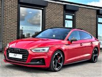 Audi S5 3.0 SPORTBACK Quattro 5dr Tiptronic HUGE SPECIFICATION PAN ROOF VIRTIUAL MATRIX BLACK PACK Hatchback Petrol Tango Metallic Red