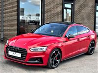 Audi S5 3.0 SPORTBACK Quattro 5dr Tiptronic HUGE SPECIFICATION PAN ROOF VIRTIUAL MATRIX BLACK PACK Hatchback Petrol Tango Metallic Red