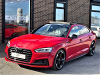 Audi S5 3.0 SPORTBACK Quattro 5dr Tiptronic HUGE SPECIFICATION PAN ROOF VIRTIUAL MATRIX BLACK PACK Hatchback Petrol Tango Metallic Red
