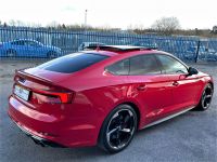 Audi S5 3.0 SPORTBACK Quattro 5dr Tiptronic HUGE SPECIFICATION PAN ROOF VIRTIUAL MATRIX BLACK PACK Hatchback Petrol Tango Metallic Red