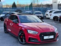 Audi S5 3.0 SPORTBACK Quattro 5dr Tiptronic HUGE SPECIFICATION PAN ROOF VIRTIUAL MATRIX BLACK PACK Hatchback Petrol Tango Metallic Red