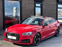Audi S5 3.0 SPORTBACK Quattro 5dr Tiptronic HUGE SPECIFICATION PAN ROOF VIRTIUAL MATRIX BLACK PACK Hatchback Petrol Tango Metallic Red