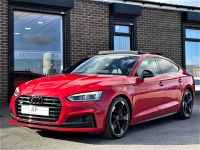 Audi S5 3.0 SPORTBACK Quattro 5dr Tiptronic HUGE SPECIFICATION PAN ROOF VIRTIUAL MATRIX BLACK PACK Hatchback Petrol Tango Metallic Red