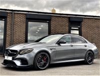 Mercedes-Benz E Class 4.0 E63 S 4Matic+ 4dr 9G-Tronic MEGA SPEC 1 OWNER Saloon Petrol Grey