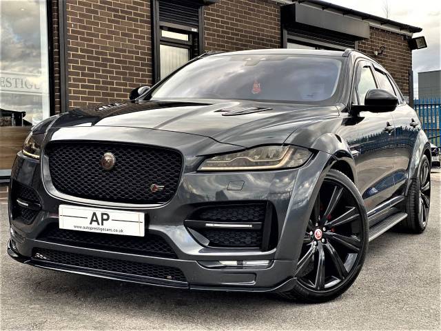 Jaguar F-Pace 3.0 Supercharged V6 S 5dr Auto AWD 400 BHP SUPERCHARGER GTS-WIDEBODY EDITION HUGE SPEC Estate Petrol Grey