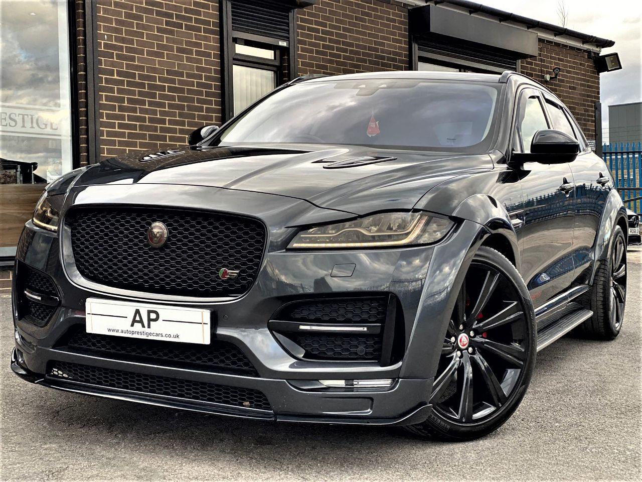 Jaguar F-Pace 3.0 Supercharged V6 S 5dr Auto AWD 400 BHP SUPERCHARGER GTS-WIDEBODY EDITION HUGE SPEC Estate Petrol Grey at Autoprestige Bradford