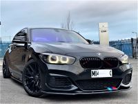 BMW 1 Series 3.0 M140i Shadow Edition 5dr Step Auto STAGE II+ 462 BHP THOUSANDS SPENT ENTHUSIAST CAR BLACK WIDOW PACK Hatchback Petrol Black
