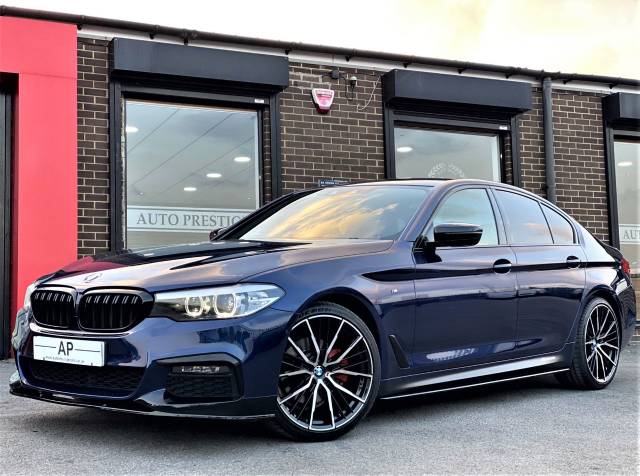 2018 BMW 5 Series 2.0 520d M Sport 4dr Auto BLUE M PERFORMANCE KIT