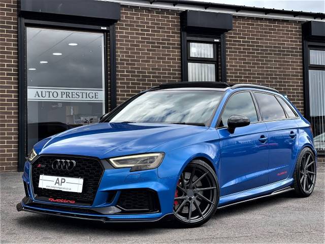 Audi RS3 2.5 TFSI RS 3 Quattro 5dr S Tronic MRC STAGE 2+ 545BHP+£7K EXTRAS Hatchback Petrol Blue
