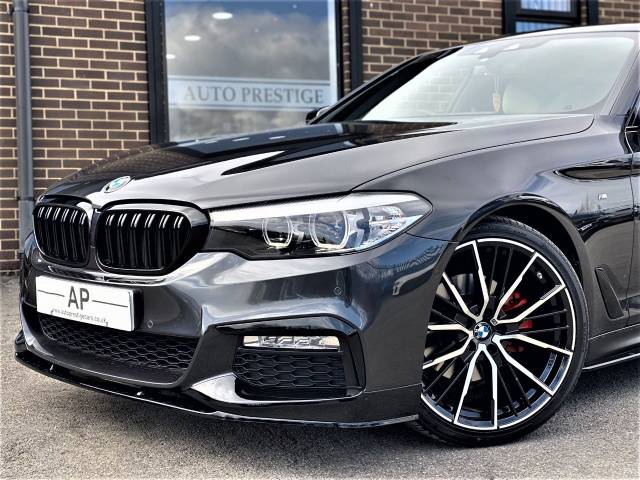 2017 BMW 5 Series 2.0 520d M Sport 4dr Auto M PERFORMANCE AERO PACKAGE DARK GREY