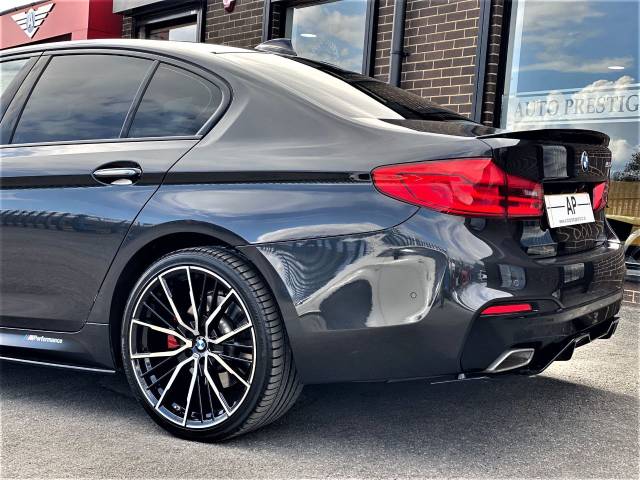 2017 BMW 5 Series 2.0 520d M Sport 4dr Auto M PERFORMANCE AERO PACKAGE DARK GREY