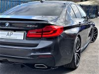 BMW 5 Series 2.0 520d M Sport 4dr Auto M PERFORMANCE AERO PACKAGE DARK GREY Saloon Diesel Grey