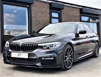 BMW 5 Series 2.0 520d M Sport 4dr Auto M PERFORMANCE AERO PACKAGE DARK GREY Saloon Diesel Grey
