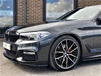 BMW 5 Series 2.0 520d M Sport 4dr Auto M PERFORMANCE AERO PACKAGE DARK GREY Saloon Diesel Grey
