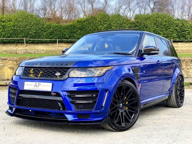 Land Rover Range Rover Sport SVR 5.0 V8 S/C 5dr Auto SVRR WIDE BODY EDITION Estate Petrol Blue