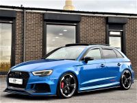 Audi RS3 2.5 TFSI RS 3 Quattro 5dr S Tronic STAGE 2 530BHP+H&R+PANROOF Hatchback Petrol Blue