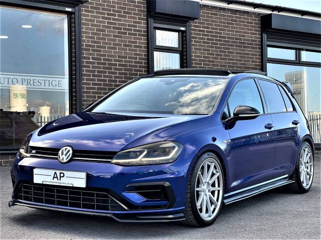 Volkswagen Golf 2.0 TSI 300 R 5dr 4MOTION DSG REVO STAGE 2+PANROOF+R/CAM Hatchback Petrol Blue