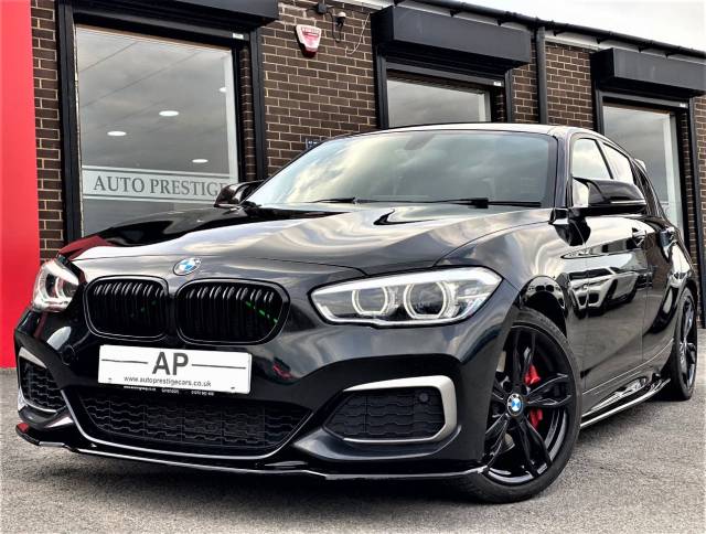 BMW 1 Series 3.0 M140i 5dr [Nav] Step Auto AERO PACK PRO NAV APC Hatchback Petrol Black