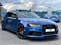 Audi RS6 4.0T FSI Quattro RS 6 Performance 5dr Tip Auto ASCARI BLUE Estate Petrol Blue