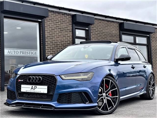 Audi RS6 4.0T FSI Quattro RS 6 Performance 5dr Tip Auto ASCARI BLUE Estate Petrol Blue