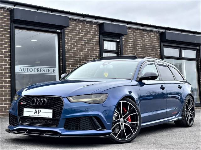 2016 Audi RS6 4.0T FSI Quattro RS 6 Performance 5dr Tip Auto ASCARI BLUE