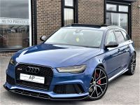 Audi RS6 4.0T FSI Quattro RS 6 Performance 5dr Tip Auto ASCARI BLUE Estate Petrol Blue