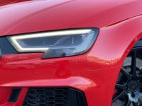 Audi RS3 2.5 TFSI RS 3 Quattro 4dr S Tronic STAGE 1 490BHP+PANROOF+BUCKETS+R/CAM+BRAND NEW DISCS/PADS Saloon Petrol Red