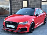 Audi RS3 2.5 TFSI RS 3 Quattro 4dr S Tronic STAGE 1 490BHP+PANROOF+BUCKETS+R/CAM+BRAND NEW DISCS/PADS Saloon Petrol Red