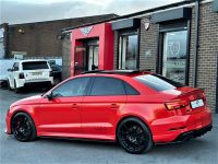 Audi RS3 2.5 TFSI RS 3 Quattro 4dr S Tronic STAGE 1 490BHP+PANROOF+BUCKETS+R/CAM+BRAND NEW DISCS/PADS Saloon Petrol Red