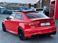 Audi RS3 2.5 TFSI RS 3 Quattro 4dr S Tronic STAGE 1 490BHP+PANROOF+BUCKETS+R/CAM+BRAND NEW DISCS/PADS Saloon Petrol Red
