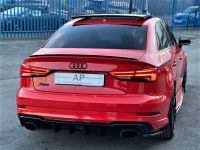 Audi RS3 2.5 TFSI RS 3 Quattro 4dr S Tronic STAGE 1 490BHP+PANROOF+BUCKETS+R/CAM+BRAND NEW DISCS/PADS Saloon Petrol Red