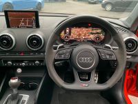 Audi RS3 2.5 TFSI RS 3 Quattro 4dr S Tronic STAGE 1 490BHP+PANROOF+BUCKETS+R/CAM+BRAND NEW DISCS/PADS Saloon Petrol Red