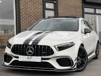 Mercedes-Benz A Class 2.0 A45 S 4Matic+ Plus 5dr Auto HUGE SPEC MAXTON KIT Hatchback Petrol White