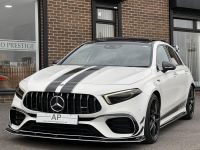 Mercedes-Benz A Class 2.0 A45 S 4Matic+ Plus 5dr Auto HUGE SPEC MAXTON KIT Hatchback Petrol White