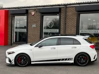 Mercedes-Benz A Class 2.0 A45 S 4Matic+ Plus 5dr Auto HUGE SPEC MAXTON KIT Hatchback Petrol White