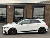 Mercedes-Benz A Class 2.0 A45 S 4Matic+ Plus 5dr Auto HUGE SPEC MAXTON KIT Hatchback Petrol White