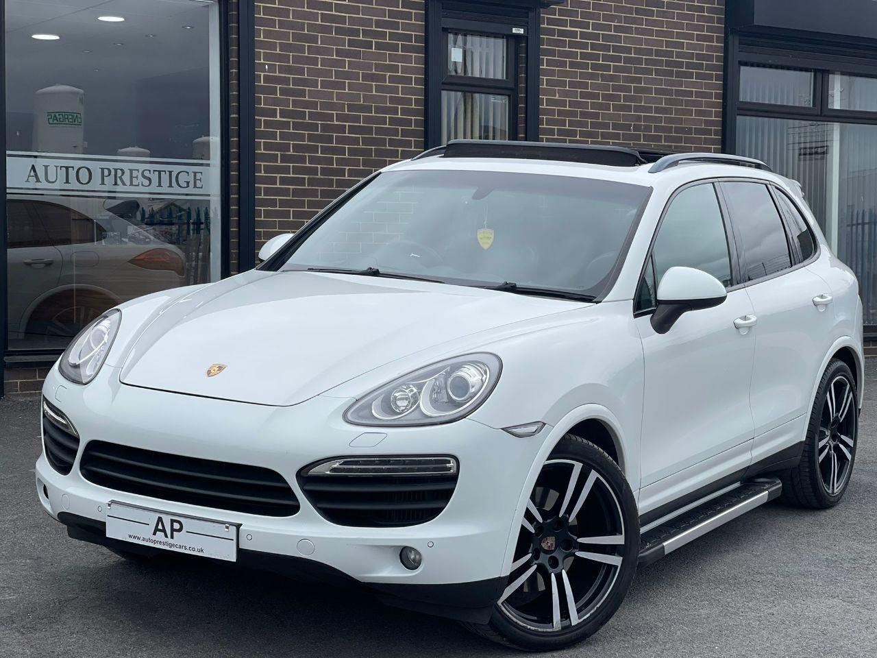 Porsche Cayenne 4.1 S Diesel 5dr Tiptronic S HUGE SPEC AND EXTRAS Estate Diesel White at Autoprestige Bradford