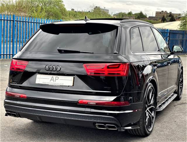 2018 Audi Q7 4.0 SQ7 Quattro Vorsprung 5dr Tip Auto HUGE SPECIFICATION BLACK EDITION VAT Q TWIN TURBO V8