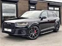 Audi Q7 4.0 SQ7 Quattro Vorsprung 5dr Tip Auto HUGE SPECIFICATION BLACK EDITION VAT Q TWIN TURBO V8 Estate Diesel Black