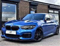 BMW 1 Series 3.0 M140i Shadow Edition 5dr Step Auto STAGE 2 GAD TUNING OPF REMOVAL COBRA DECAT Hatchback Petrol Blue