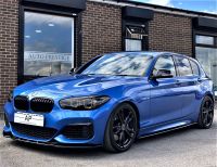 BMW 1 Series 3.0 M140i Shadow Edition 5dr Step Auto STAGE 2 GAD TUNING OPF REMOVAL COBRA DECAT Hatchback Petrol Blue