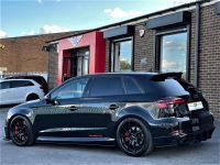 Audi RS3 2.5 TFSI RS 3 Quattro 5dr S Tronic DAZA STAGE 2 515BHP+H&R+MOTEC+FASH Hatchback Petrol Black