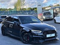 Audi RS3 2.5 TFSI RS 3 Quattro 5dr S Tronic DAZA STAGE 2 515BHP+H&R+MOTEC+FASH Hatchback Petrol Black