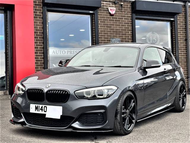 BMW 1 Series 3.0 M140i Shadow Edition 3dr Step Auto STAGE 2 H&R LOWERING KIT STANCED Hatchback Petrol Grey