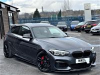 BMW 1 Series 3.0 M140i Shadow Edition 3dr Step Auto STAGE 2 H&R LOWERING KIT STANCED Hatchback Petrol Grey