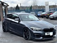 BMW 1 Series 3.0 M140i Shadow Edition 3dr Step Auto STAGE 2 H&R LOWERING KIT STANCED Hatchback Petrol Grey