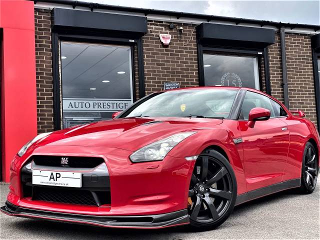 Nissan GT-R 3.8 Black Edition 2dr Auto [Sat Nav] STAGE 1 POWER UPGRADE LOVELY BRIGHT RED WITH BLACK PACKAGE Coupe Petrol Red